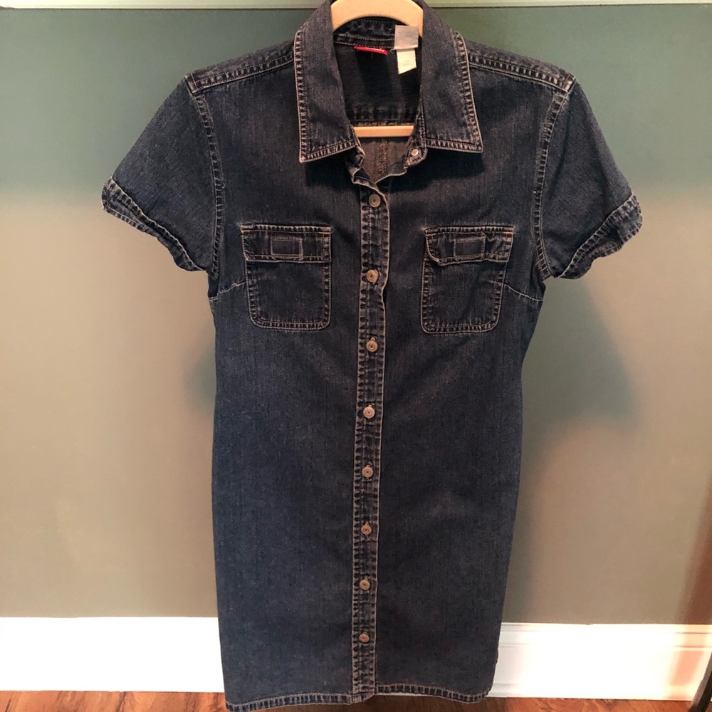 Jean dress 👗